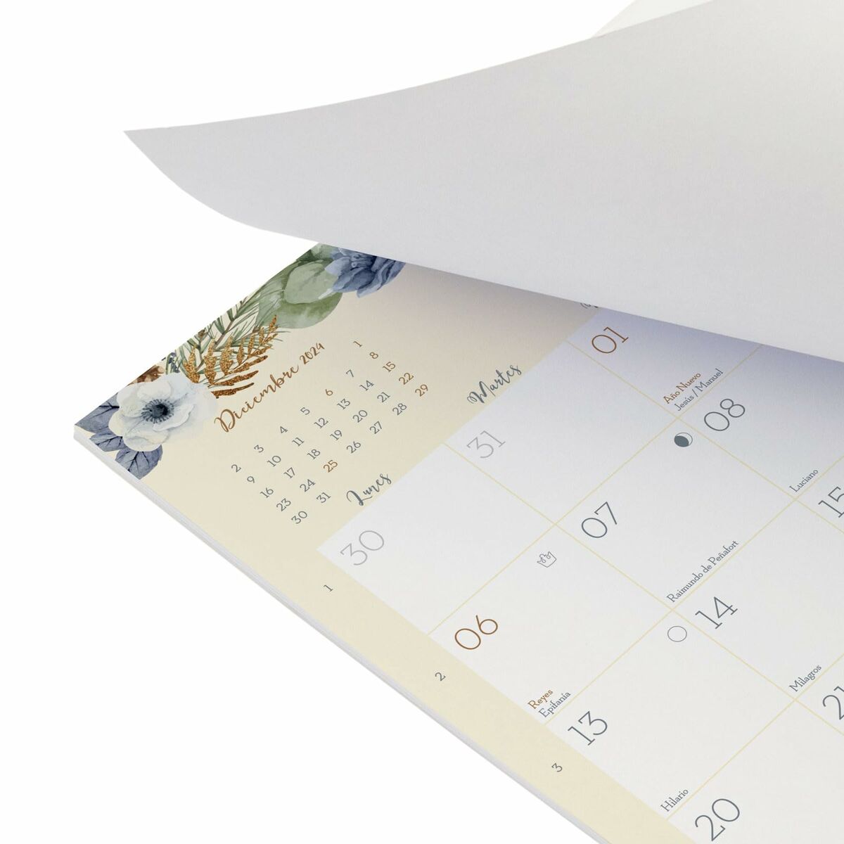 Väggkalender Finocam Multicolour Papper 2025 25 x 20 cm-Kontor och Kontorsmaterial, Kalendrar, dagböcker och personliga arrangörer-Finocam-peaceofhome.se