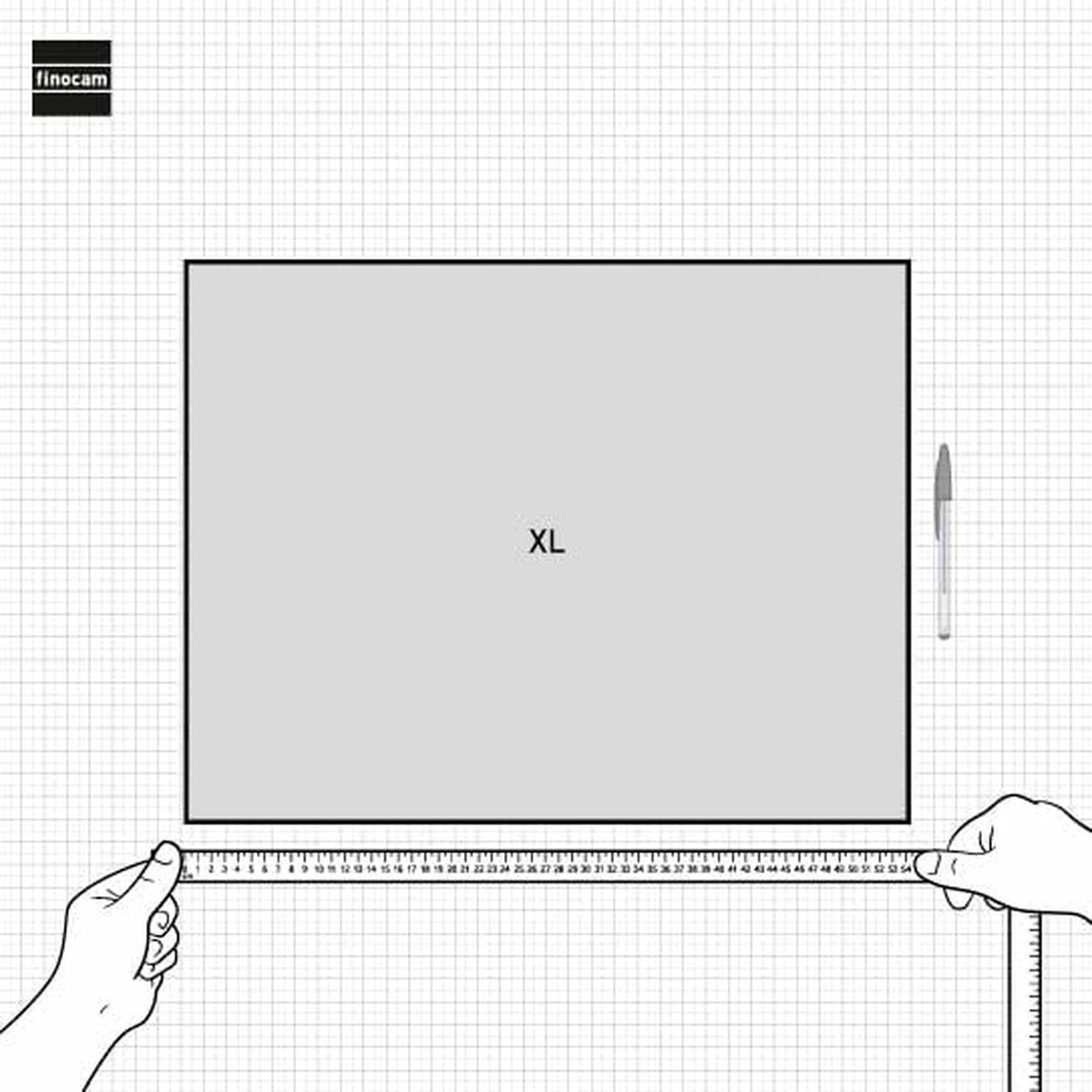 Väggkalender Finocam Papper 2025 54 x 42 cm-Kontor och Kontorsmaterial, Kalendrar, dagböcker och personliga arrangörer-Finocam-peaceofhome.se