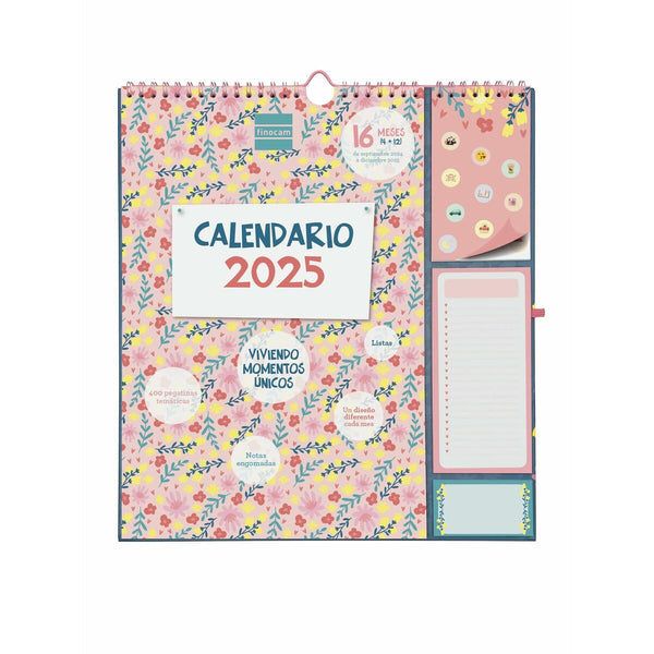 Väggkalender Finocam Vitae 2024-2025 21,5 x 32,5 cm-Kontor och Kontorsmaterial, Kalendrar, dagböcker och personliga arrangörer-Finocam-peaceofhome.se