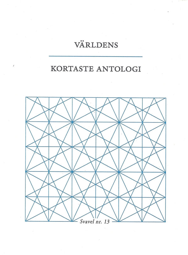 Världens kortaste antologi – Ljudbok – Laddas ner-Digitala böcker-Axiell-peaceofhome.se