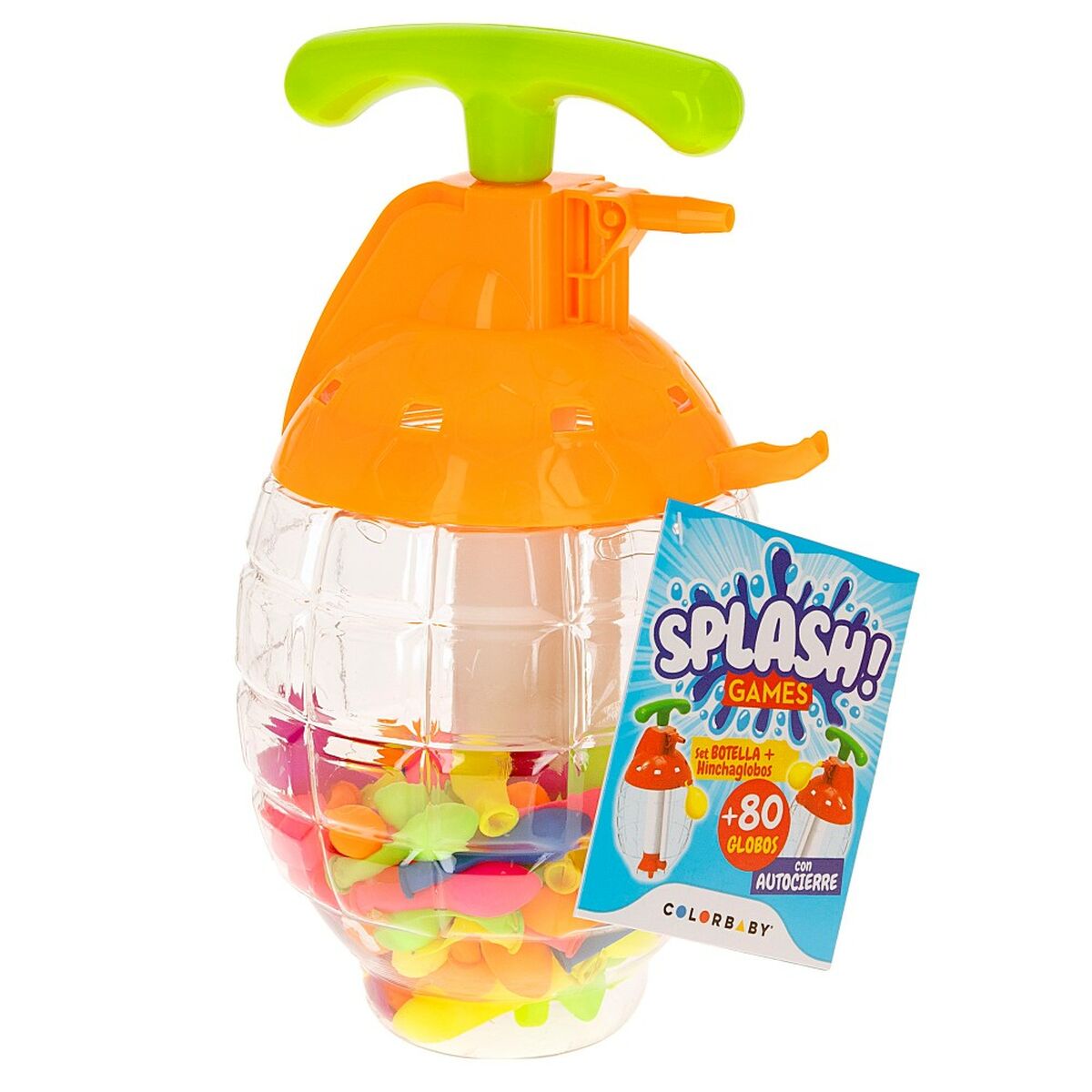 Vattenballonger med pump Colorbaby Splash Självslocknande 6 antal-Leksaker och spel, Sport och utomhus-Colorbaby-peaceofhome.se