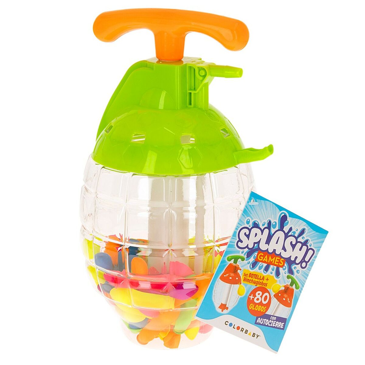 Vattenballonger med pump Colorbaby Splash Självslocknande 6 antal-Leksaker och spel, Sport och utomhus-Colorbaby-peaceofhome.se