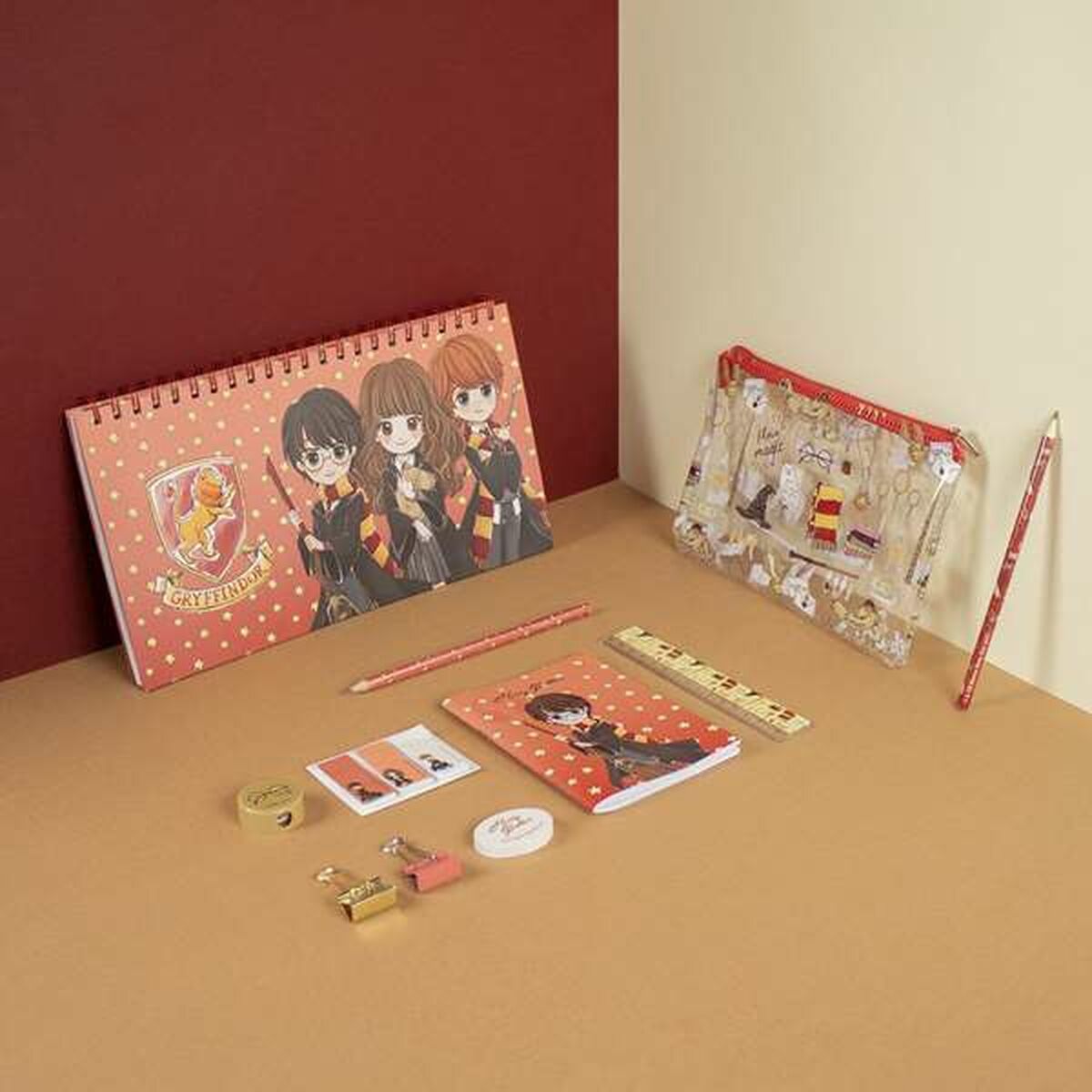 Veckoplanerare Harry Potter Blå Röd A4-Kontor och Kontorsmaterial, Kalendrar, dagböcker och personliga arrangörer-Harry Potter-peaceofhome.se