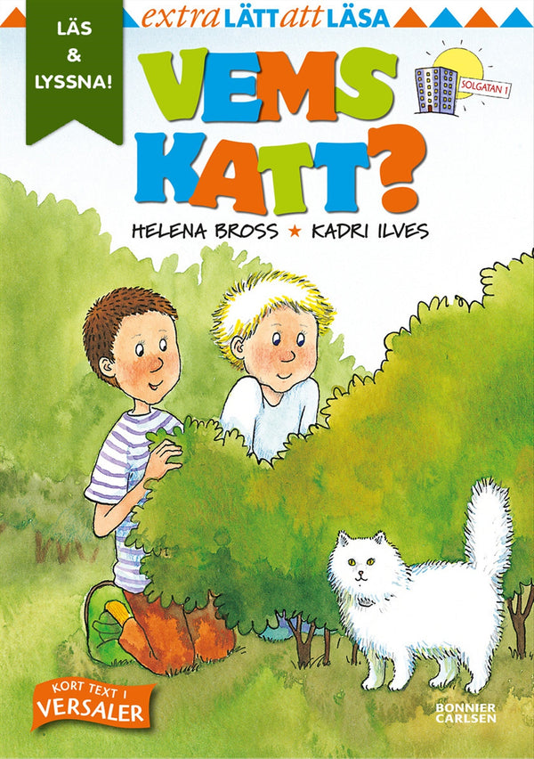 Vems katt? (e-bok + ljud) – E-bok – Laddas ner