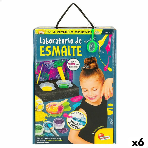 Vetenskapsspel Lisciani Laboratorio de esmalte ES (6 antal)-Leksaker och spel, Lärande och utbildning-Lisciani-peaceofhome.se