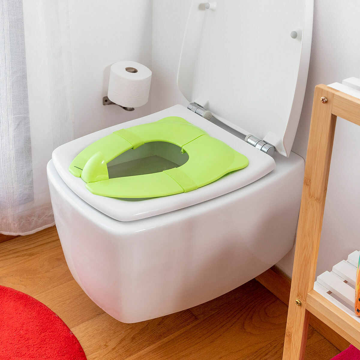 Vikbar toalettadapter för barn Foltry InnovaGoods-Bebis, Pottor och stolar-InnovaGoods-peaceofhome.se