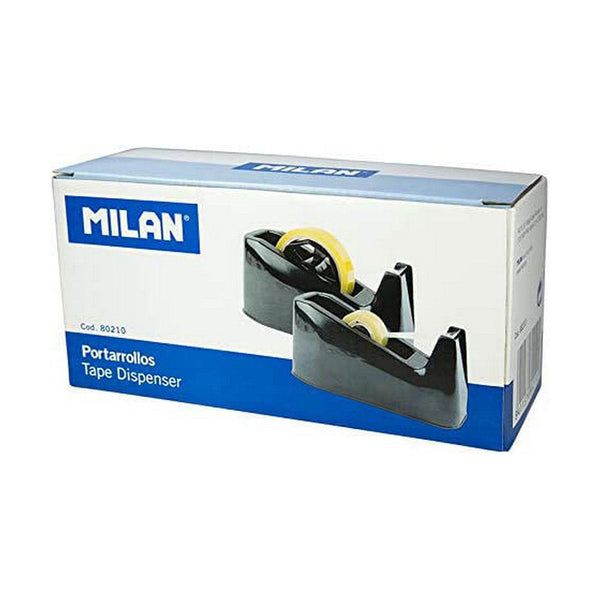 Vinda Milan Adapter Double 33-66 m Svart PVC-Kontor och Kontorsmaterial, Kontorsmaterial-Milan-peaceofhome.se