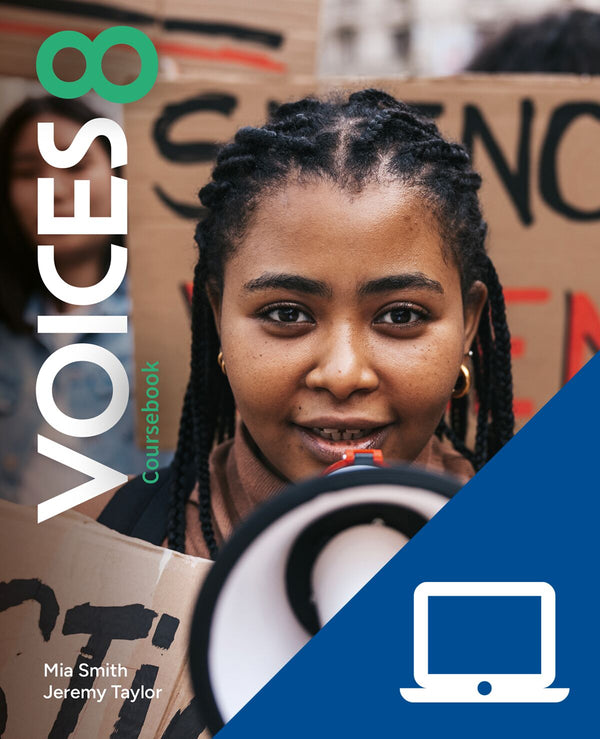 Voices 8 Digitalt lärarmaterial, 12 mån (OBS! Endast för lärare)-Digitala böcker-Gleerups Utbildning AB-peaceofhome.se