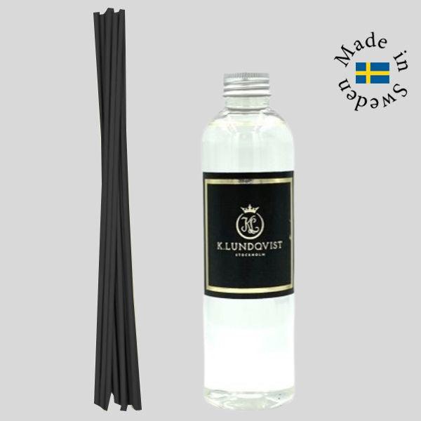 WHITE PEARLS / NYTVÄTTAT Doftpinnar Refill-Doftpinnar Refill-K Lundqvist Stockholm-150 ml-peaceofhome.se