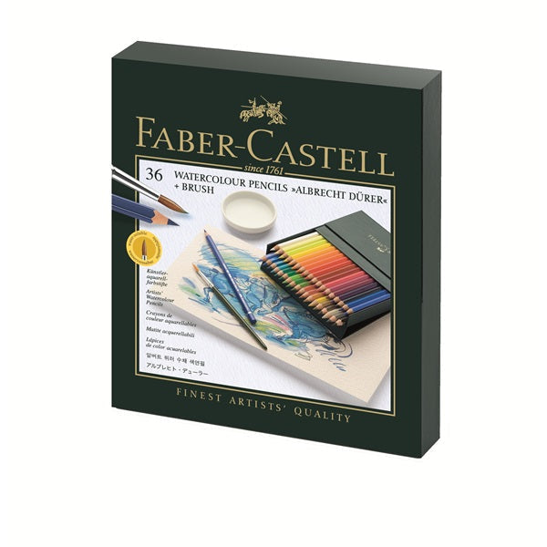 Watercolour pencil Albrecht Dürer studio box 36 pennor Faber-Castell 117538-Konstnärsmaterial-Klevrings Sverige-peaceofhome.se