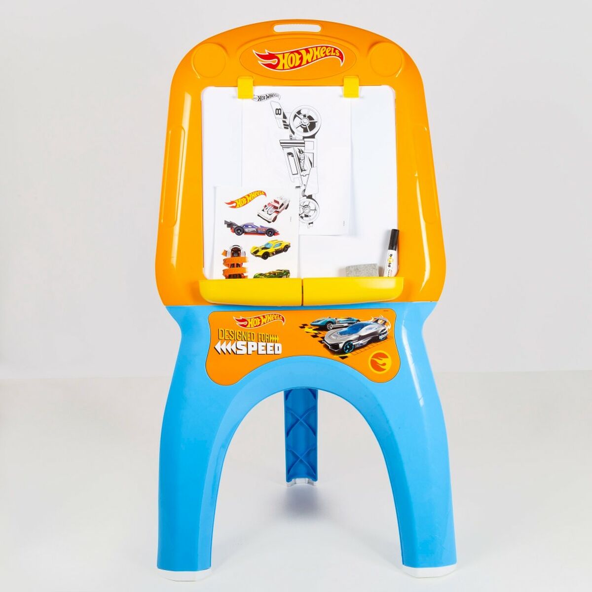 Whiteboard Hot Wheels 3 antal 57,5 x 105 x 43 cm-Leksaker och spel, Kreativa aktiviteter-Hot Wheels-peaceofhome.se