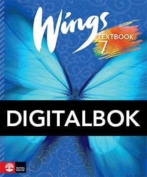Wings 7 Textbook Digitalbok-Digitala böcker-Natur & Kultur Digital-peaceofhome.se