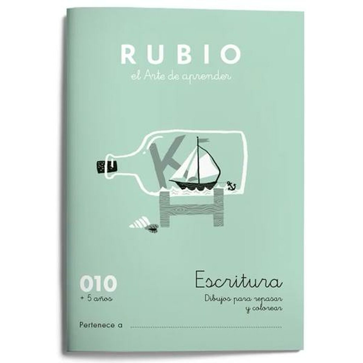 Writing and calligraphy notebook Rubio Nº10 A5 spanska 20 Blad (10 antal)-Kontor och Kontorsmaterial, Pappersprodukter för kontoret-Cuadernos Rubio-peaceofhome.se