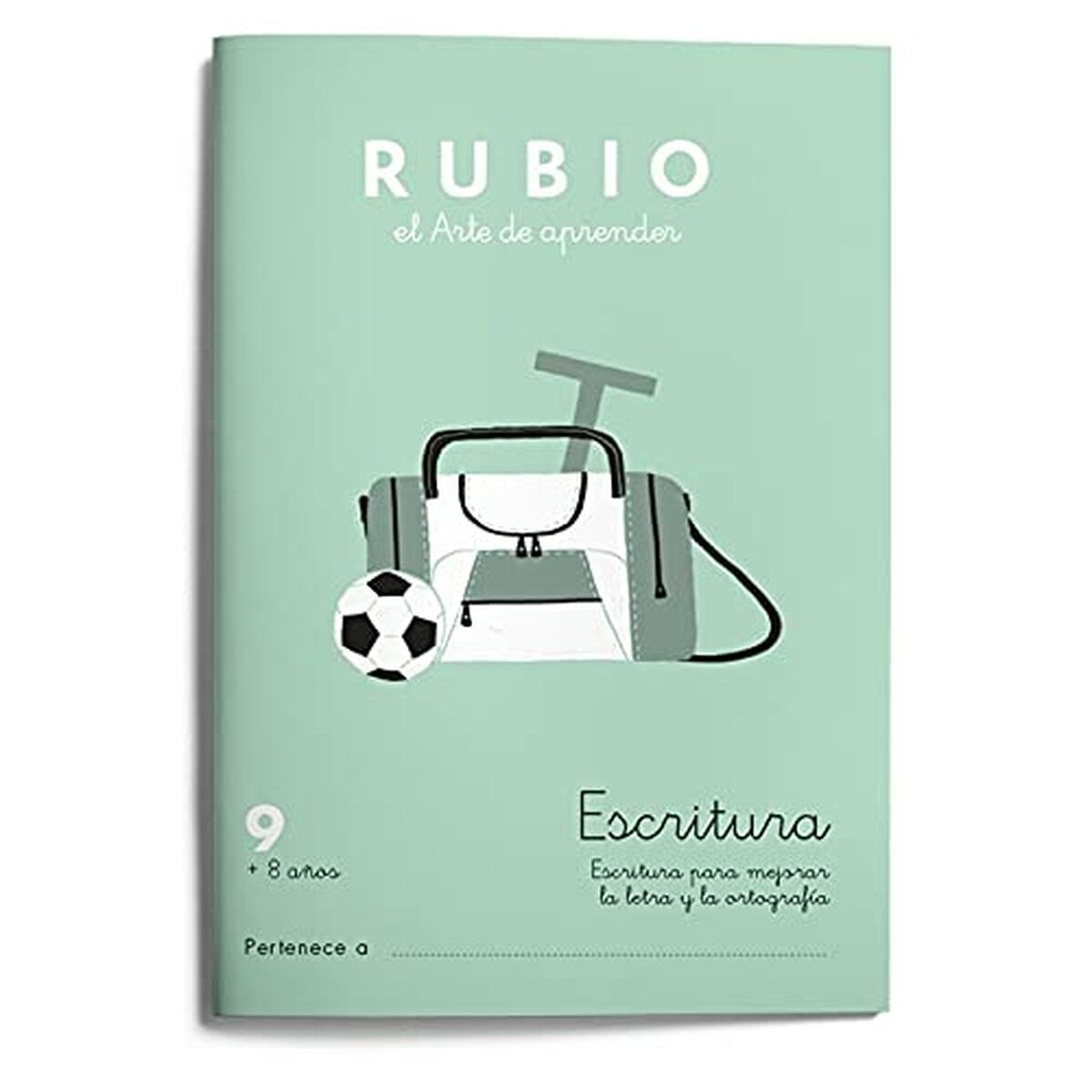 Writing and calligraphy notebook Rubio Nº9 A5 spanska 20 Blad (10 antal)-Kontor och Kontorsmaterial, Pappersprodukter för kontoret-Cuadernos Rubio-peaceofhome.se