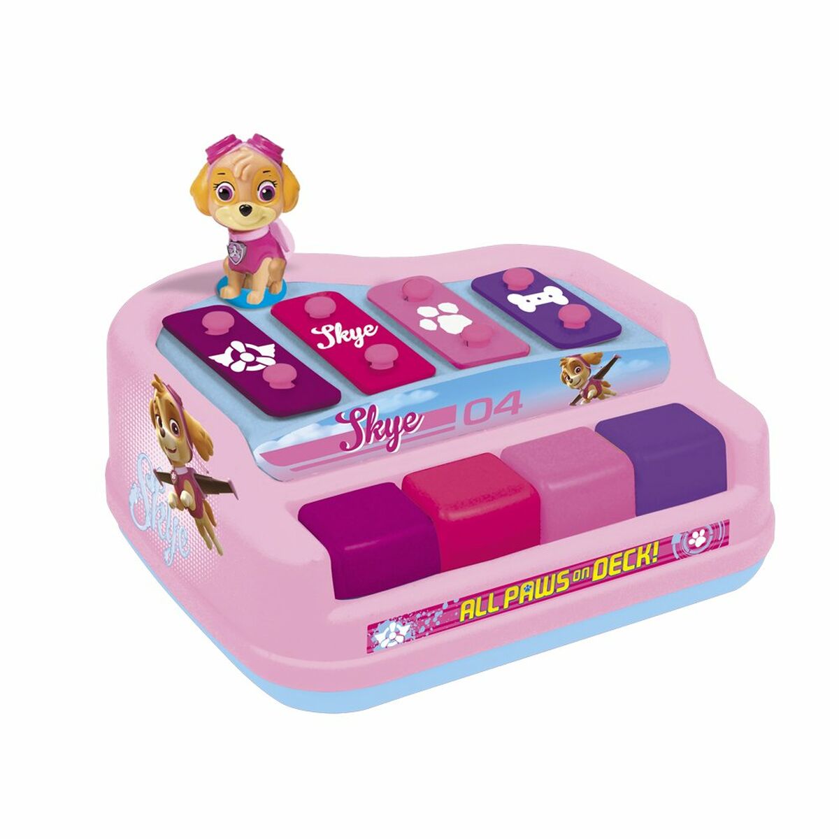 Xylofon The Paw Patrol Plast Barn 20 x 15 x 15 cm-Leksaker och spel, Barns Musikinstrument-The Paw Patrol-peaceofhome.se