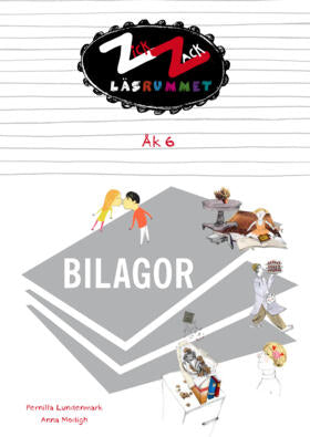 ZickZack 6 Läsrummets Bilagor (pdf)-Digitala böcker-Sanoma Utbildning-Licens 12 månader-peaceofhome.se