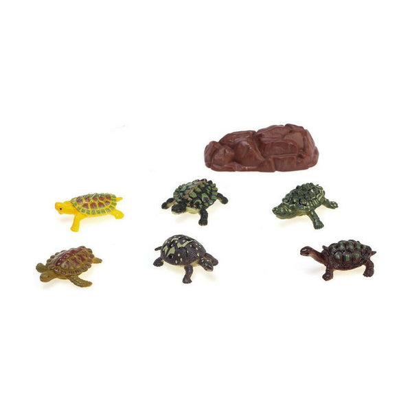 djur Sköldpadda Set 20 x 19 cm-Leksaker och spel, Dockor och actionfigurer-BigBuy Kids-peaceofhome.se