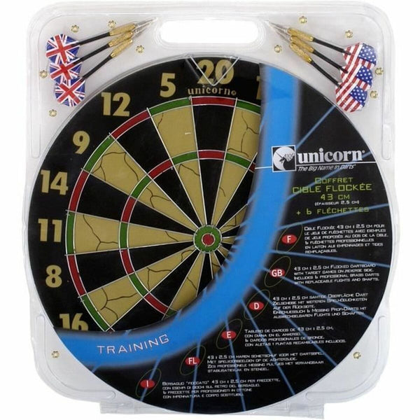 måltavla Unicorn Ø 43 cm Multicolour-Sport och utomhus, Dart och darttavlor-Unicorn-peaceofhome.se