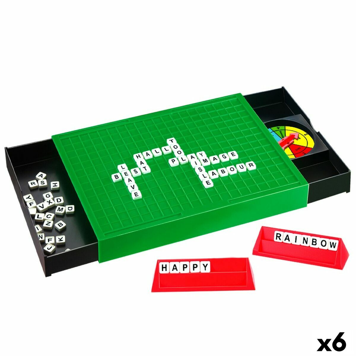 ordspel CB Games 25,5 x 3 x 19 cm (6 antal)-Leksaker och spel, Spel och tillbehör-CB Games-peaceofhome.se