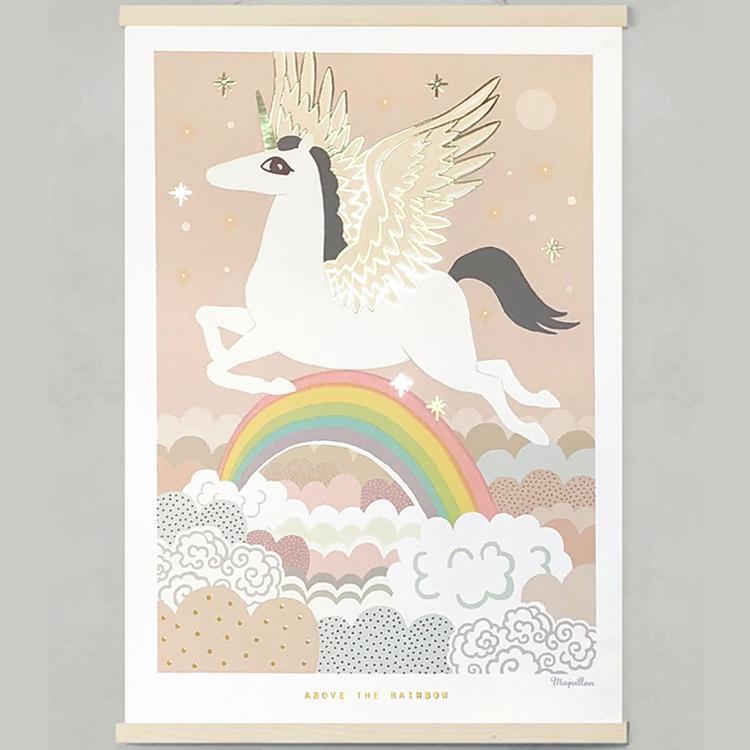 ABOVE THE RAINBOW Poster 50x70 cm-Poster-Majvillan-peaceofhome.se