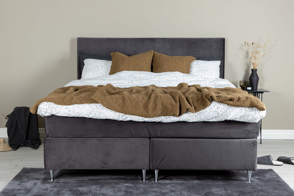 ALVIK Kontinentalsäng 160x200 cm + gavel 160-Sängpaket-Venture Home-peaceofhome.se
