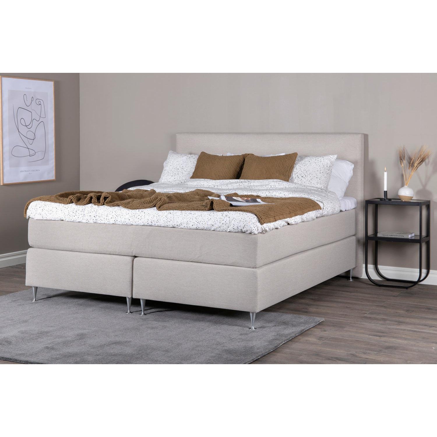ALVIK Sänggavel Beige - 180 cm-Sänggavel-Venture Home-peaceofhome.se