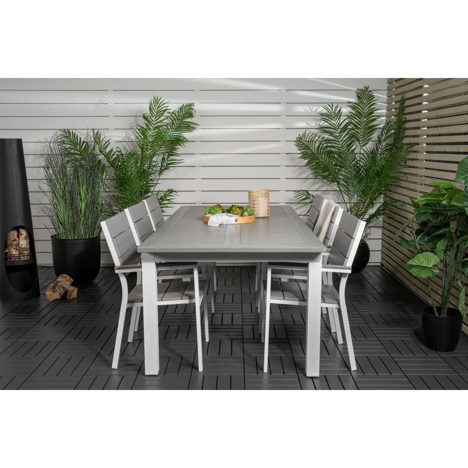 Albany Rektangulär Matgrupp-Table Set-Venture Home-peaceofhome.se
