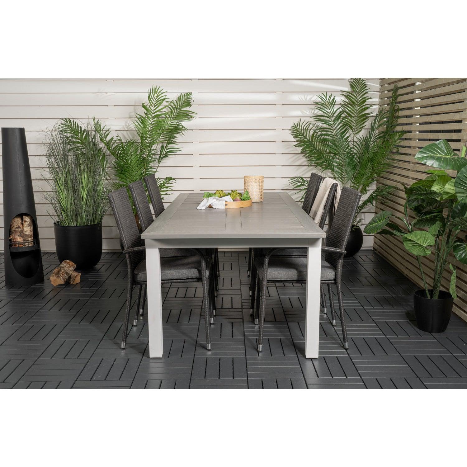 Albany Rektangulär Matgrupp-Table Set-Venture Home-peaceofhome.se