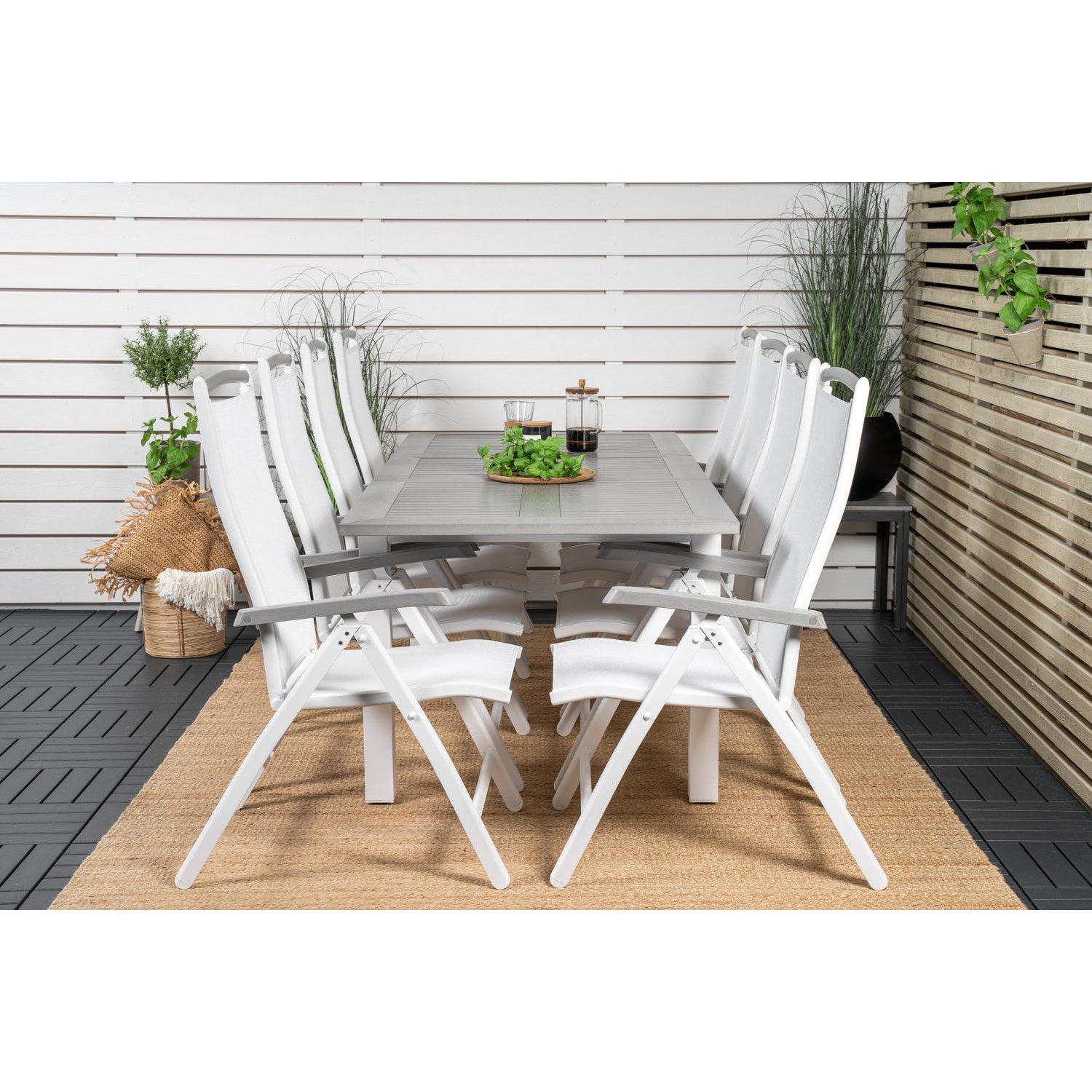 Albany Rektangulär Matgrupp-Table Set-Venture Home-peaceofhome.se