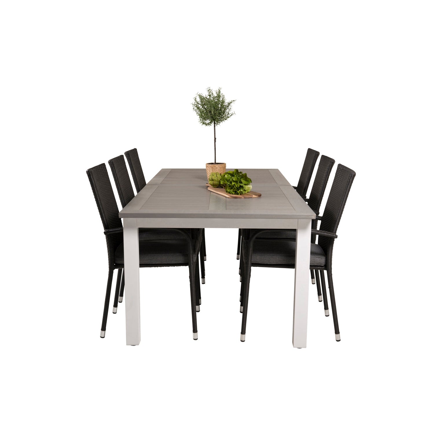 Albany Rektangulär Matgrupp-Table Set-Venture Home-peaceofhome.se