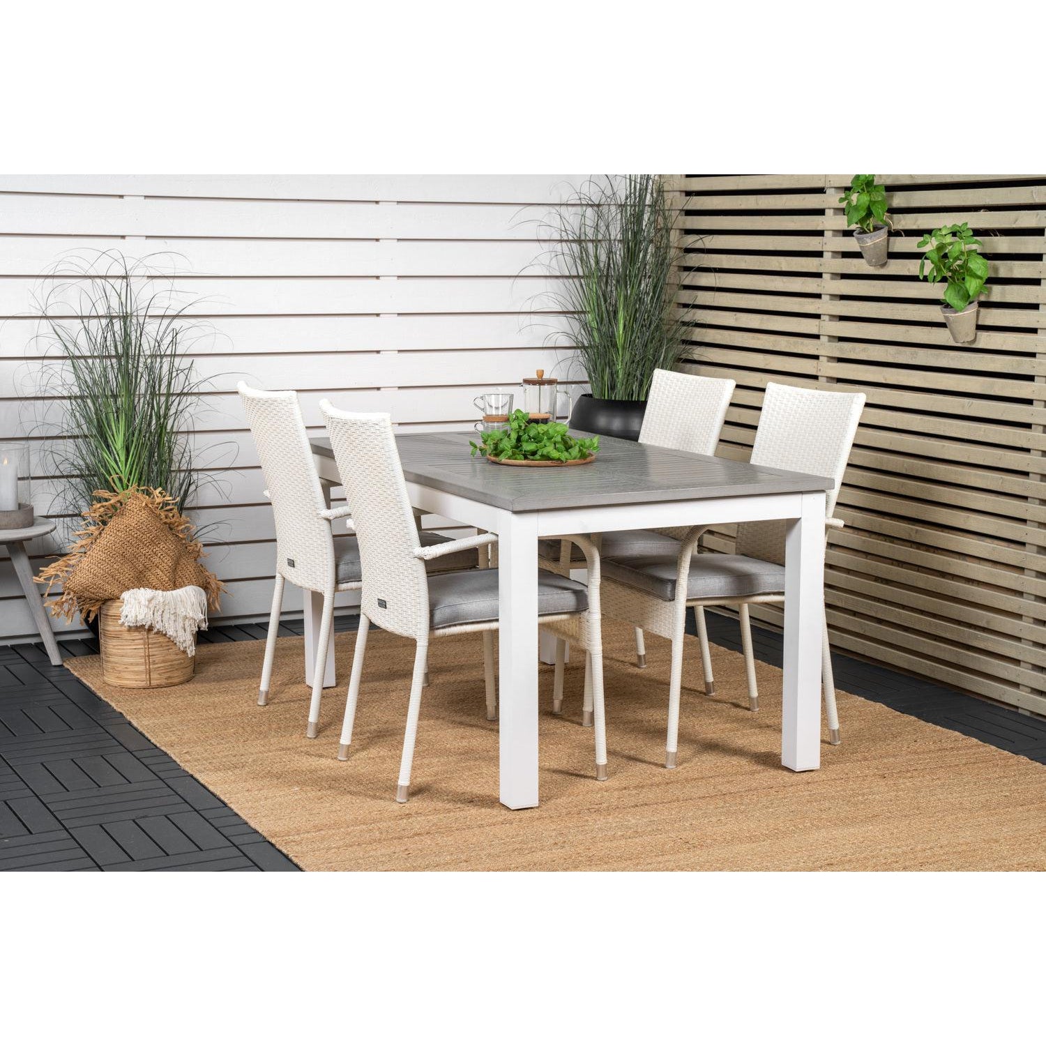 Albany Rektangulär Matgrupp-Table Set-Venture Home-peaceofhome.se