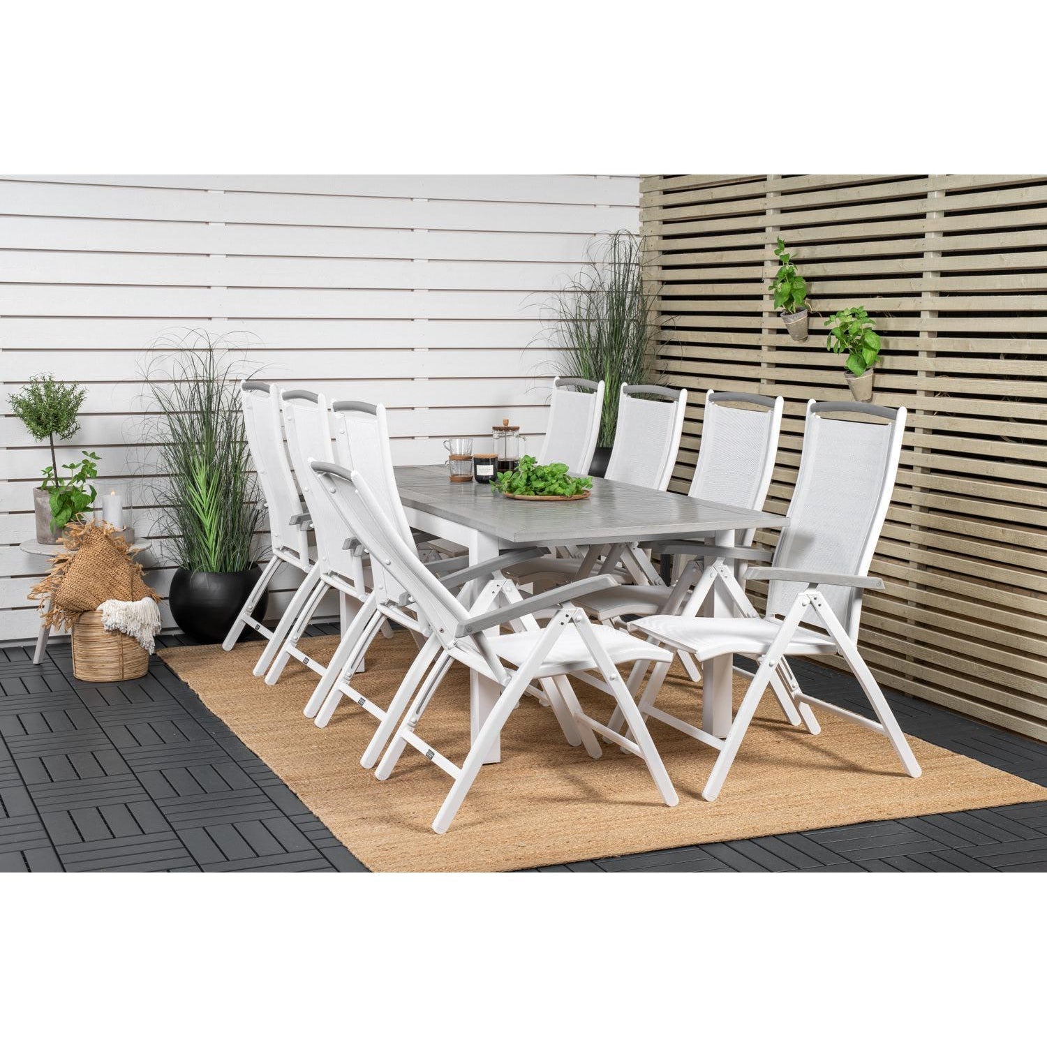 Albany Rektangulär Matgrupp-Table Set-Venture Home-peaceofhome.se