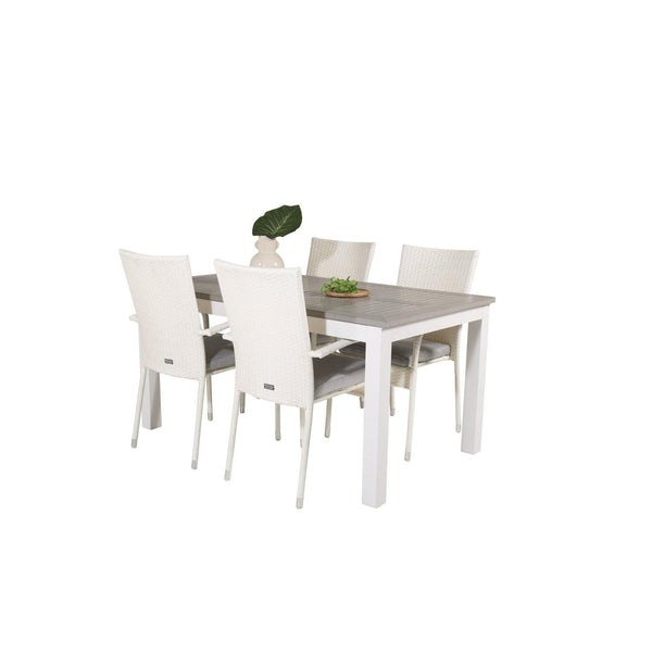 Albany Rektangulär Matgrupp-Table Set-Venture Home-peaceofhome.se