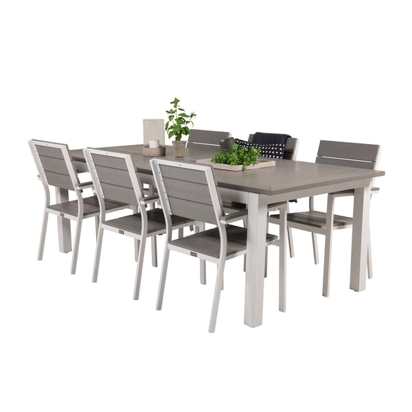 Albany Rektangulär Matgrupp-Table Set-Venture Home-peaceofhome.se