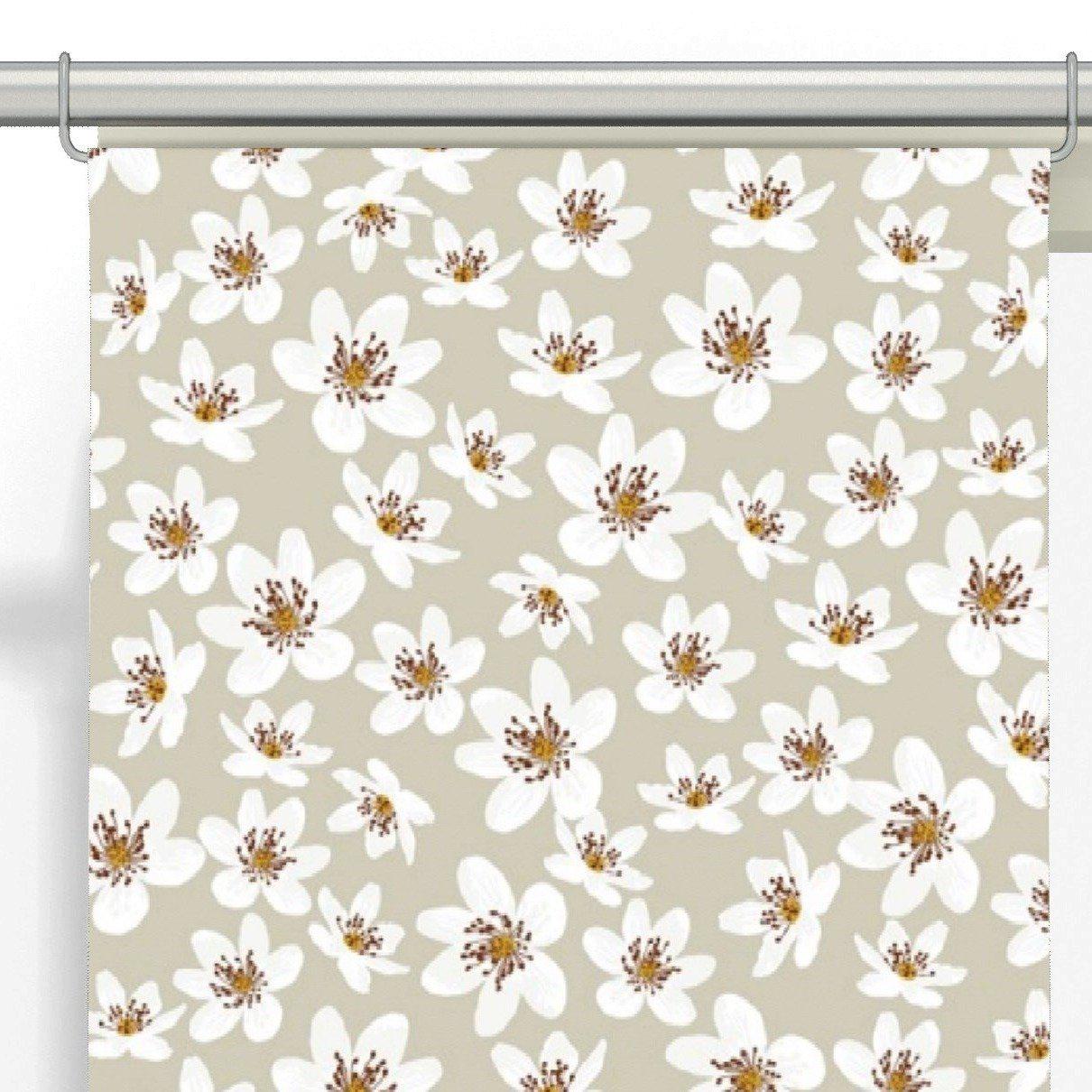 Anemone Mini Panelgardiner 2-pack-Panelgardin-Arvidssons Textil-peaceofhome.se