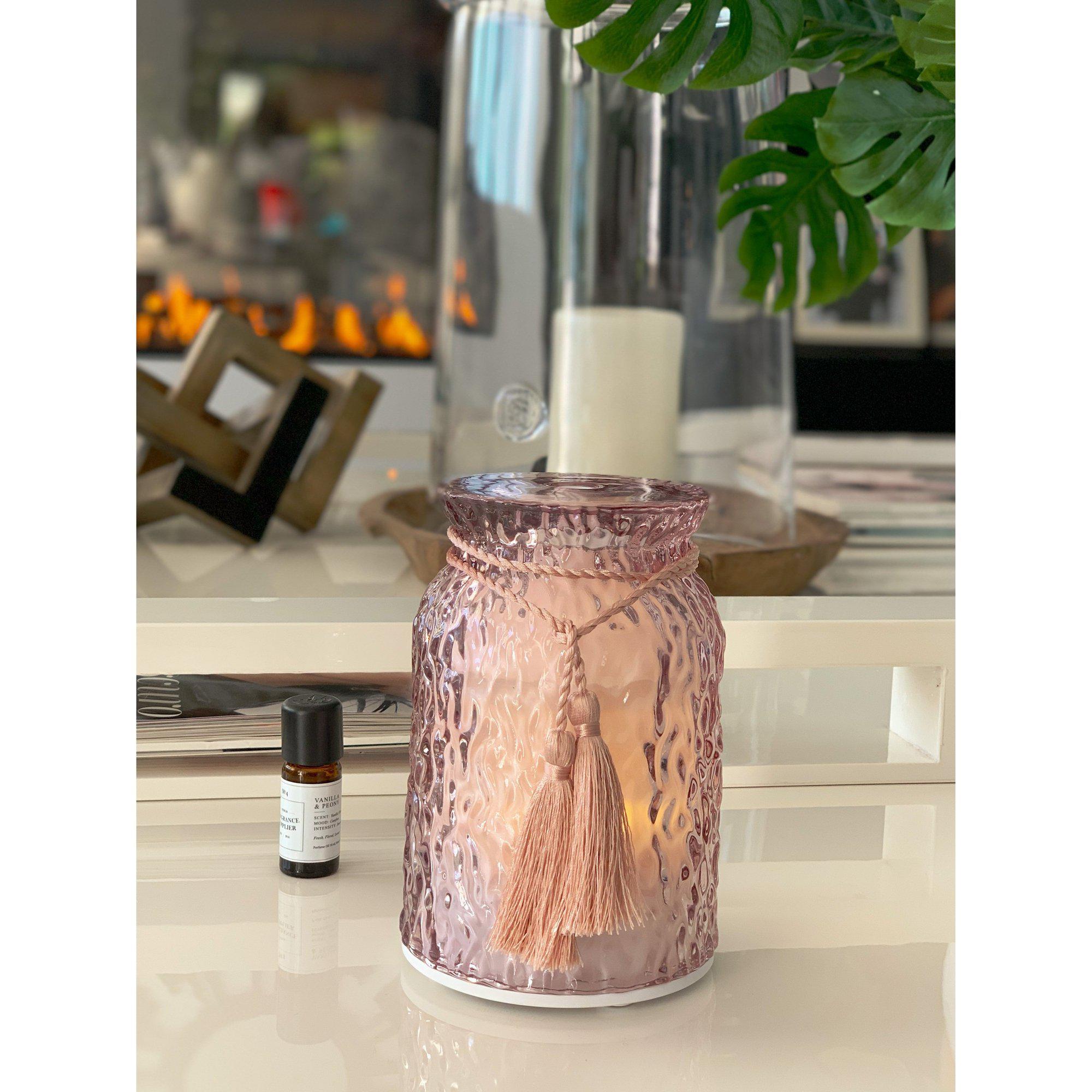 Aroma Diffuser / Luftfuktare Tassel Pink-Aroma Diffuser-Sthlm Fragrance Supplier-peaceofhome.se