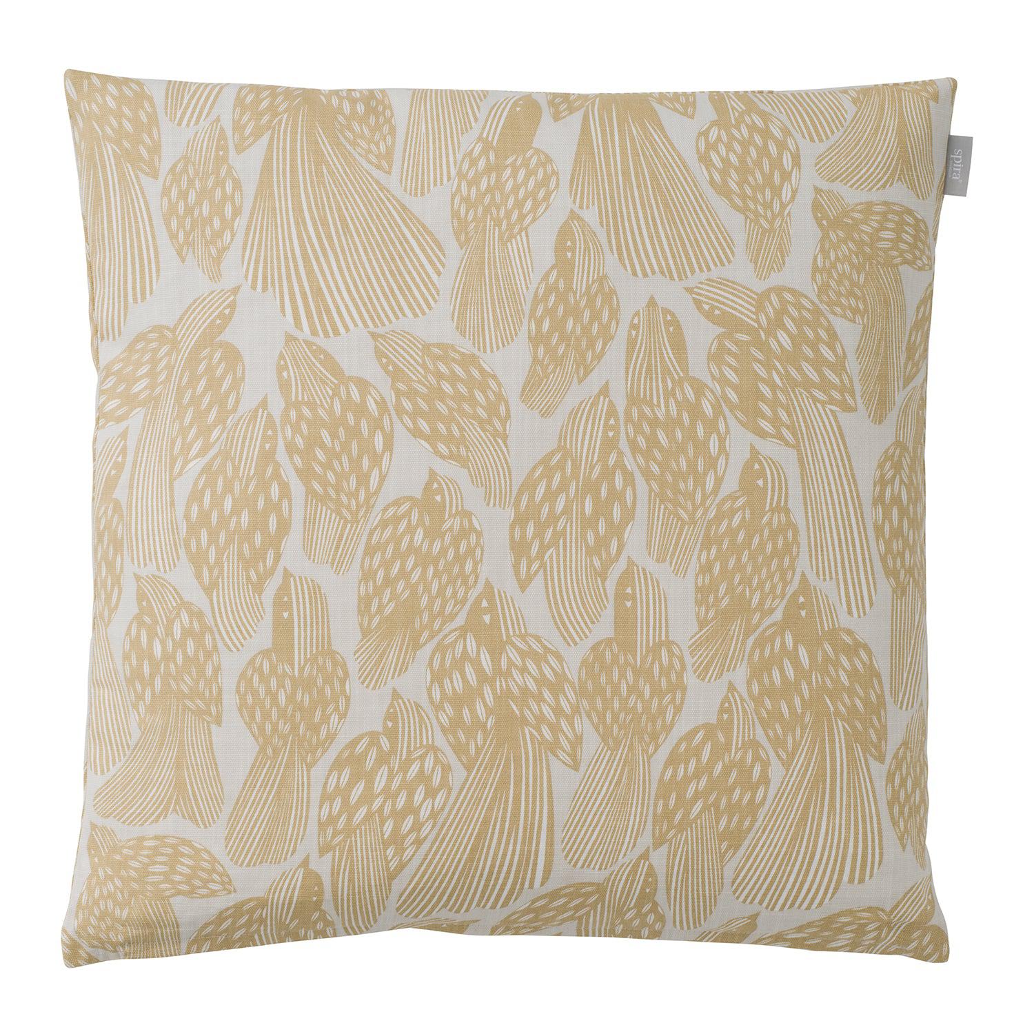 BIRDS Kuddfodral 50x50 cm-Kuddfodral-Spira of Sweden-peaceofhome.se