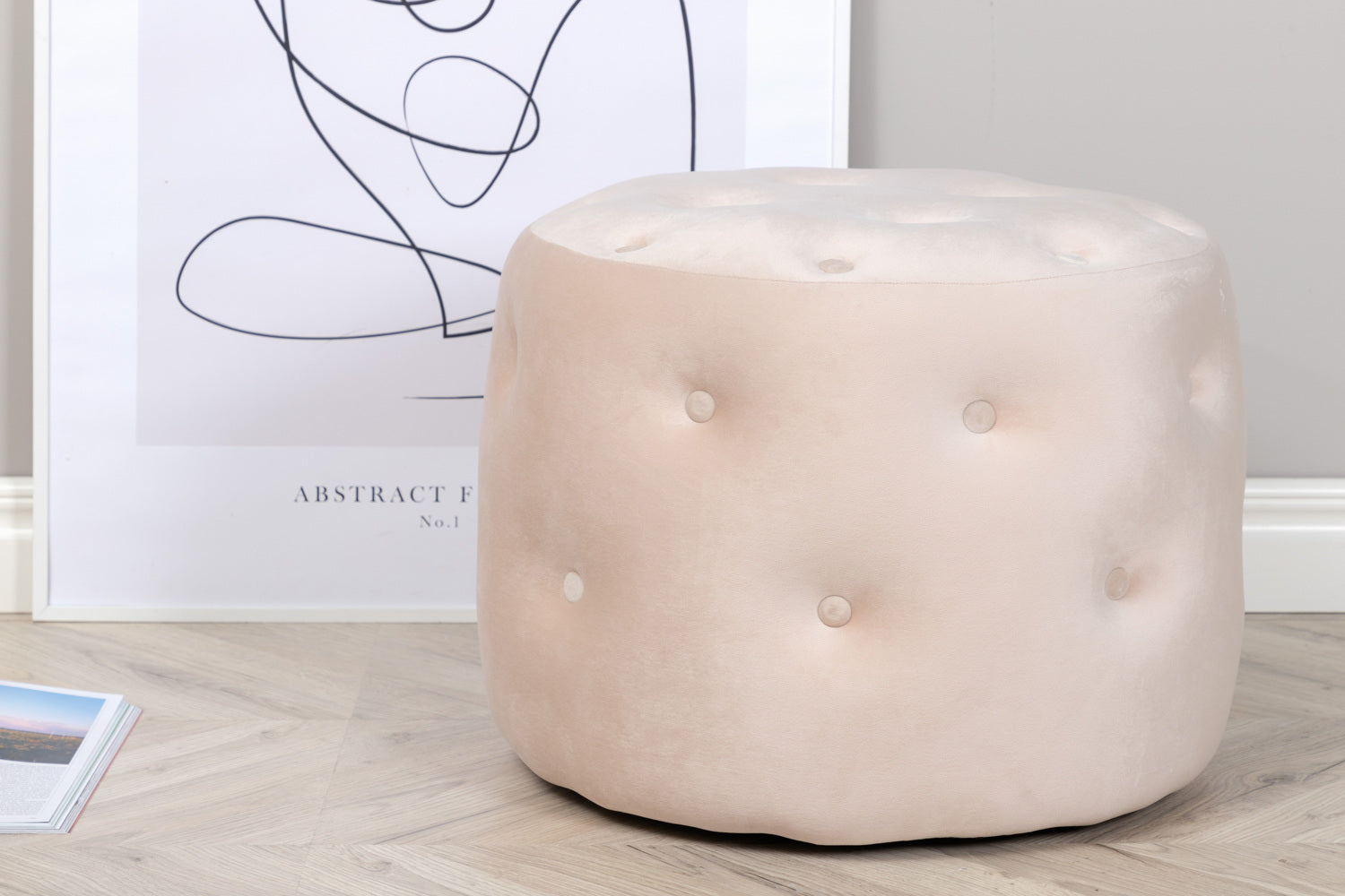 Benjamin Puff-Ottoman / Pouf-Venture Home-peaceofhome.se