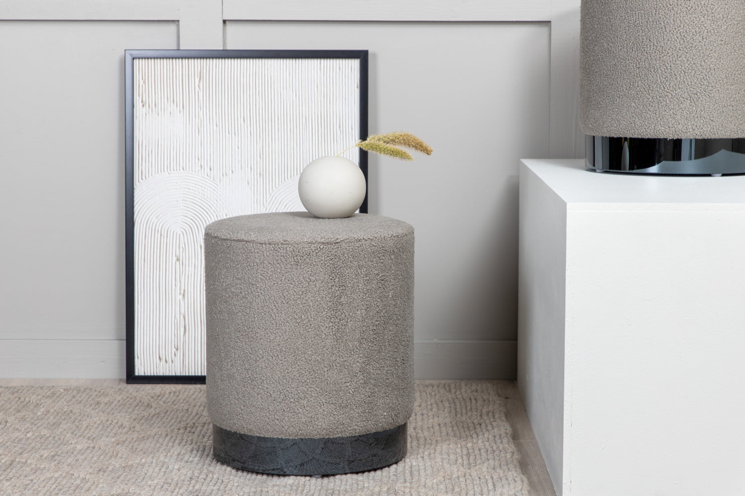 Benji Puff-Ottoman / Pouf-Venture Home-peaceofhome.se