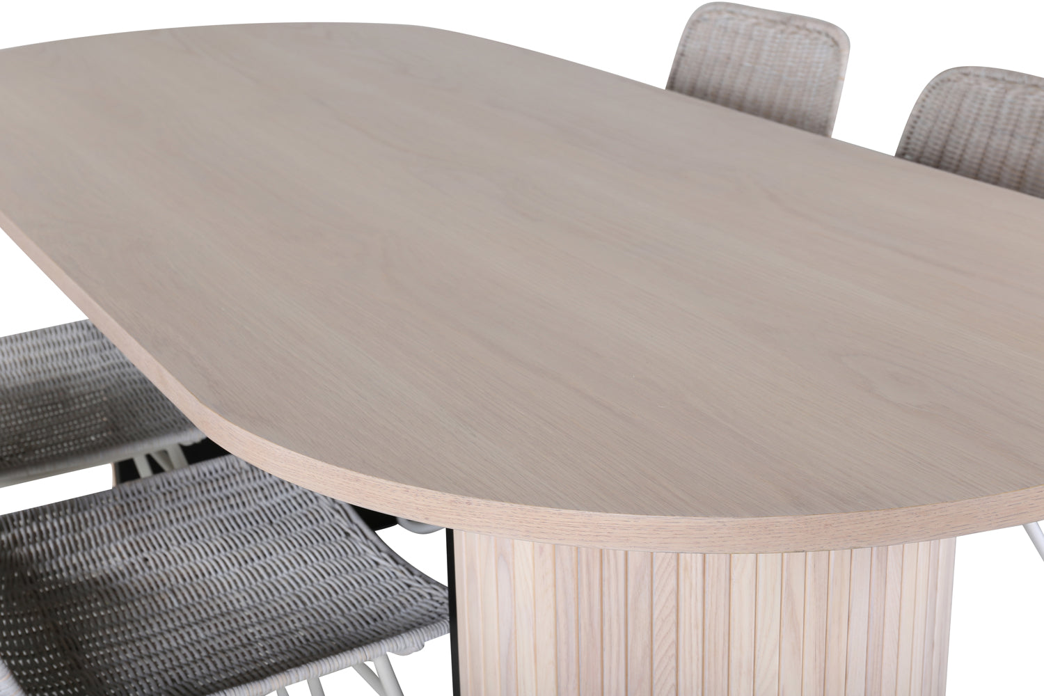 Bianca Oval Matgrupp-GR Dining Set-Venture Home-peaceofhome.se