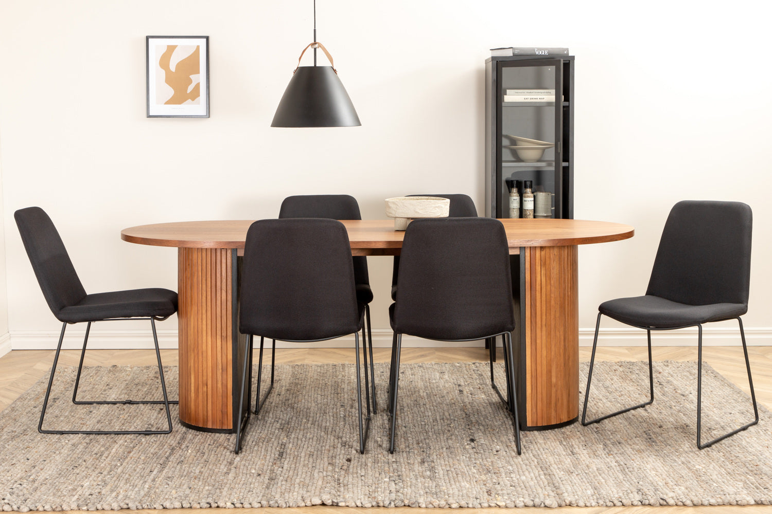 Bianca Oval Matgrupp-GR Dining Set-Venture Home-peaceofhome.se