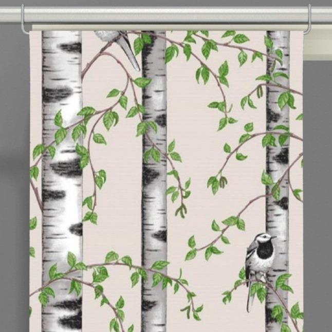 Björkdungen Panelgardiner 2-pack-Panelgardin-Arvidssons Textil-peaceofhome.se