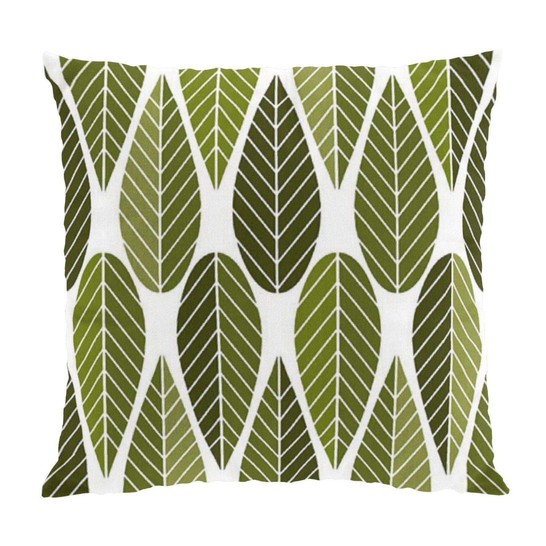 Blader Kuddfodral 47x47 cm-Kuddfodral-Arvidssons Textil-peaceofhome.se