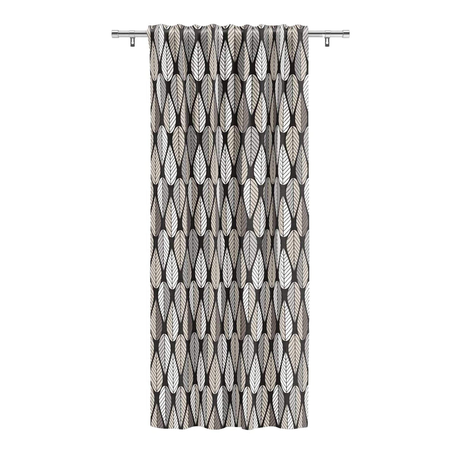 Blader Multibandslängd (1 St) Gardiner-Gardinlängd-Arvidssons Textil-Svart-peaceofhome.se
