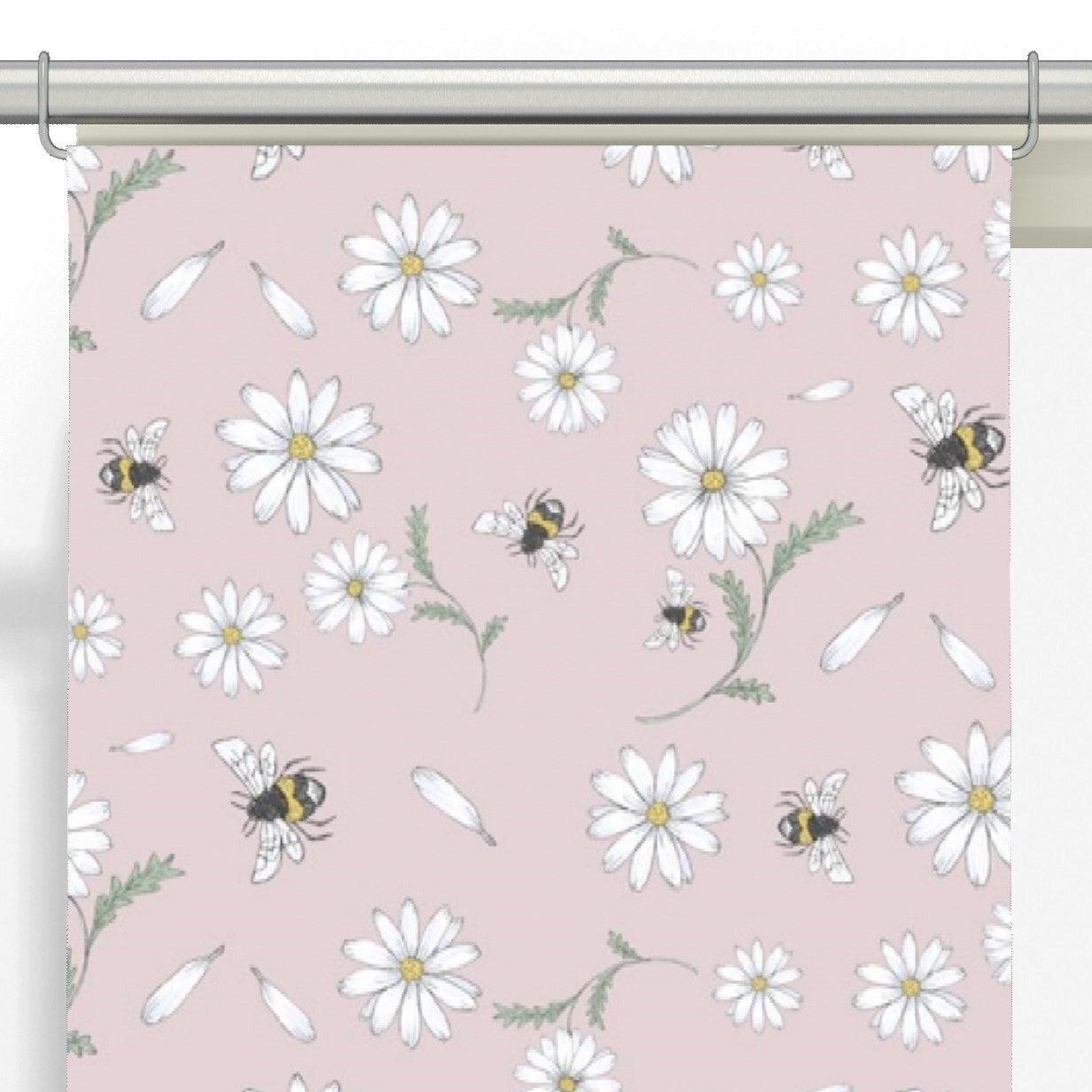 Blomstersurr Panelgardiner 2-pack-Panelgardin-Arvidssons Textil-peaceofhome.se
