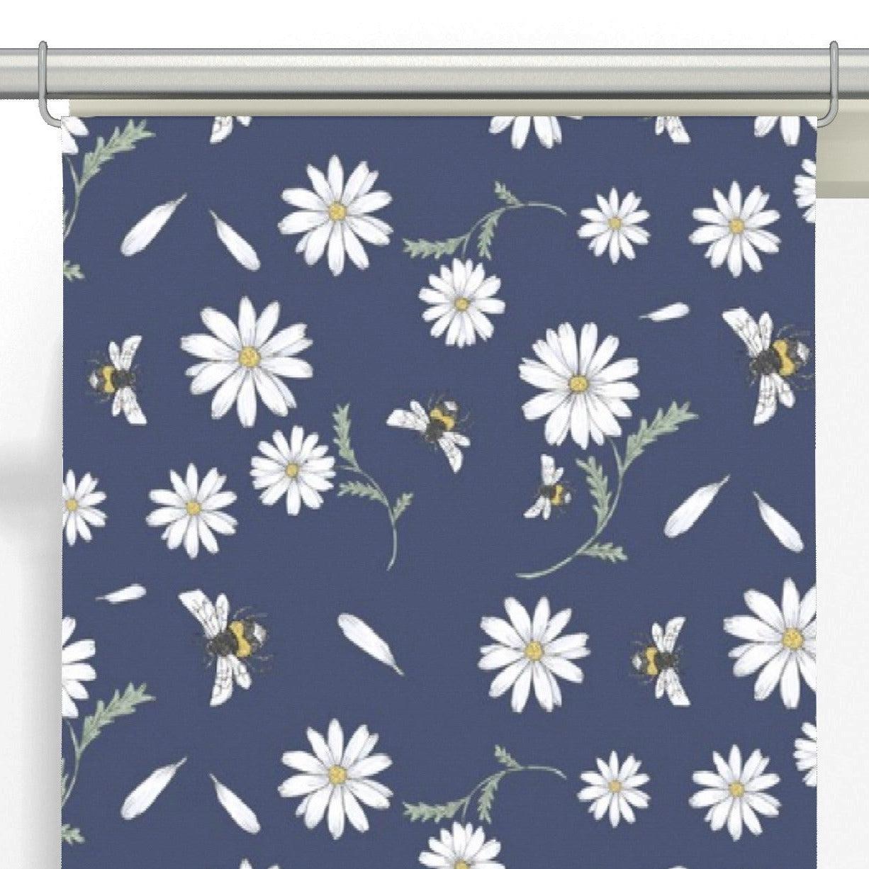 Blomstersurr Panelgardiner 2-pack-Panelgardin-Arvidssons Textil-peaceofhome.se