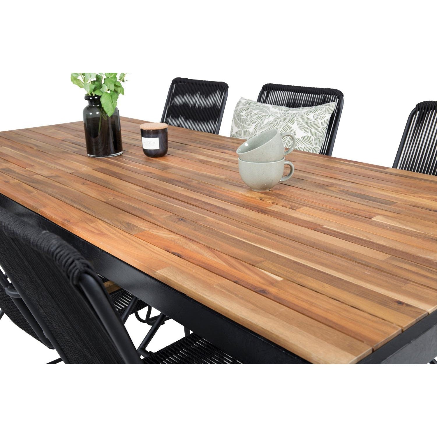 Bois Rektangulär Matgrupp-Table Set-Venture Home-peaceofhome.se
