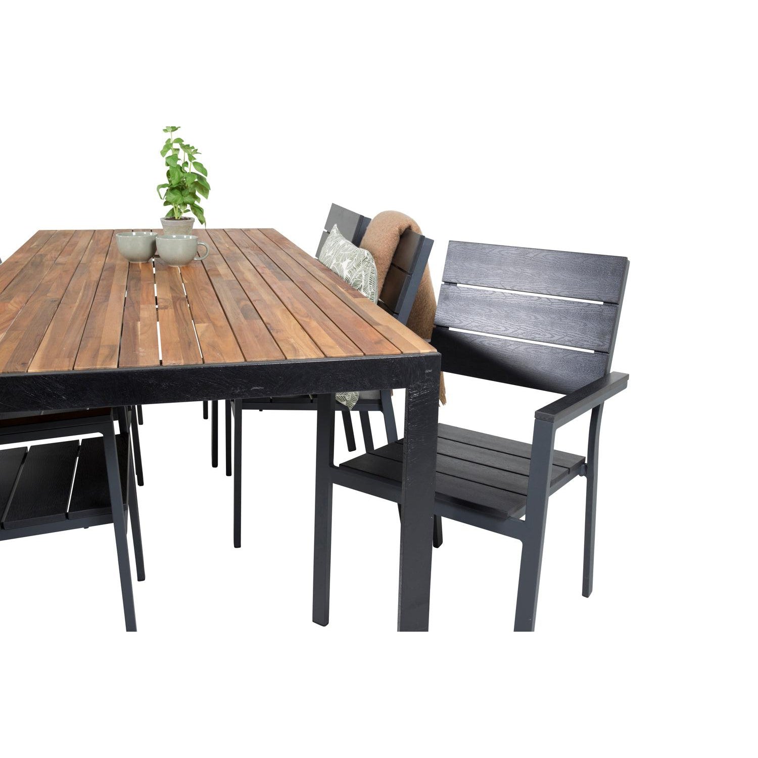Bois Rektangulär Matgrupp-Table Set-Venture Home-peaceofhome.se