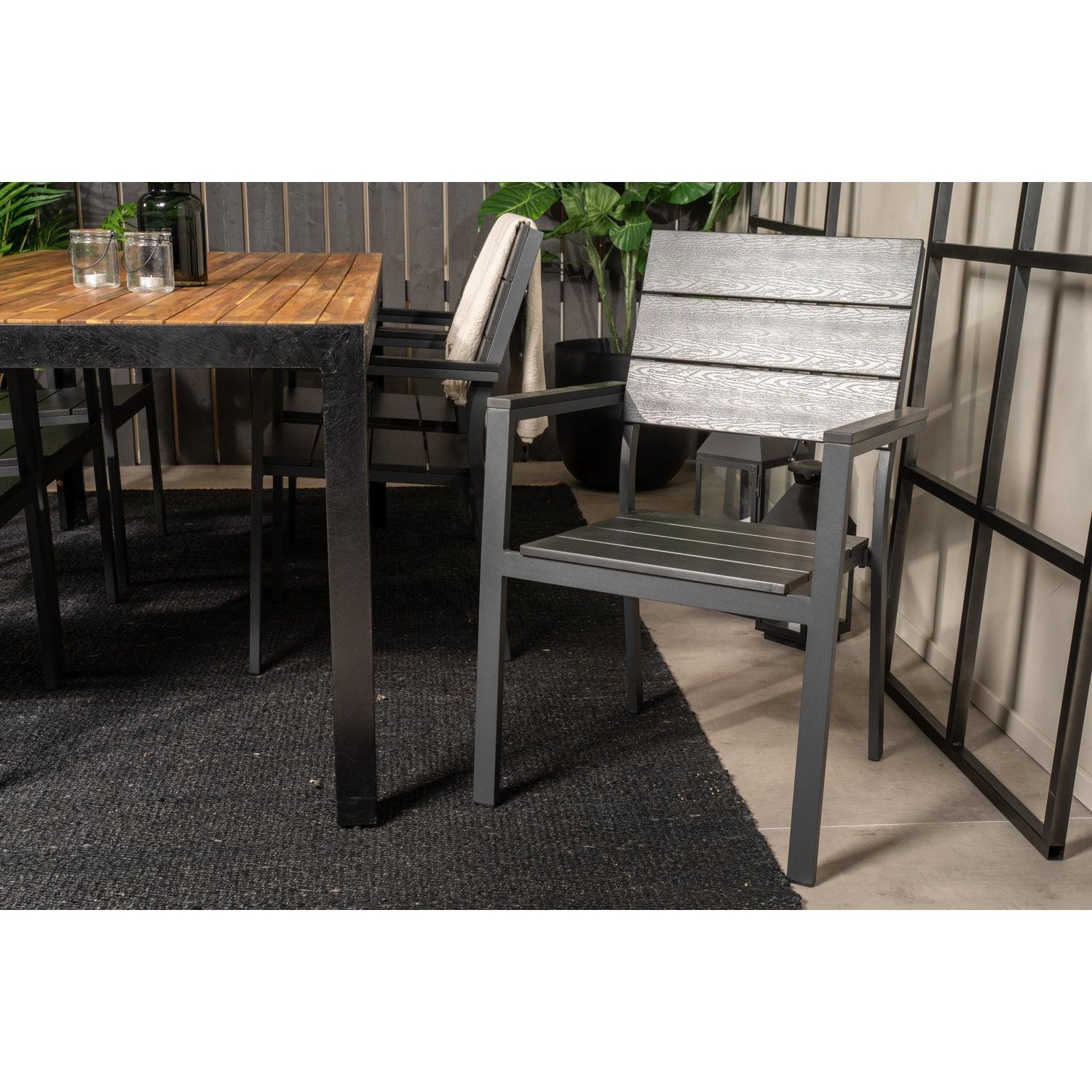 Bois Rektangulär Matgrupp-Table Set-Venture Home-peaceofhome.se