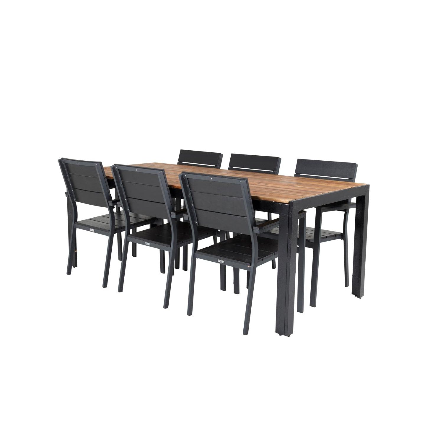 Bois Rektangulär Matgrupp-Table Set-Venture Home-peaceofhome.se
